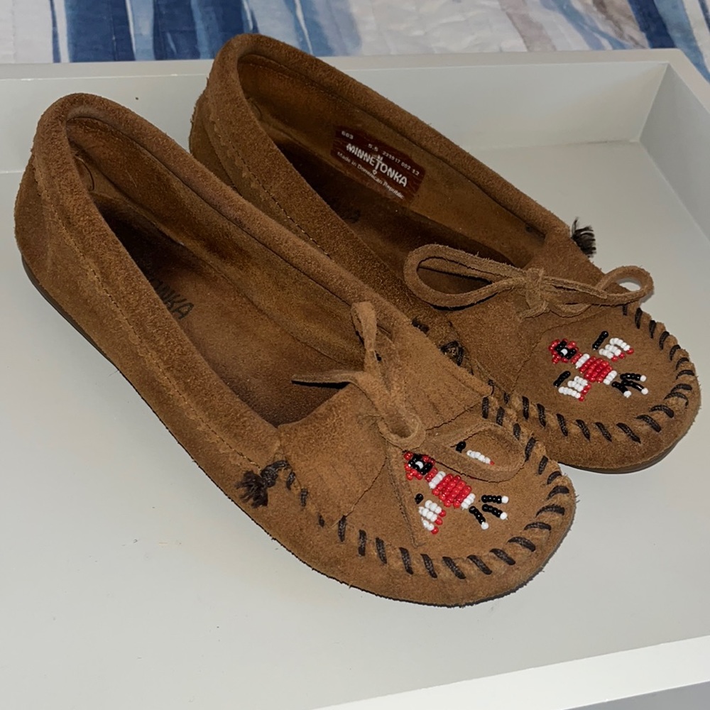 Minnetonka beaded moccasins